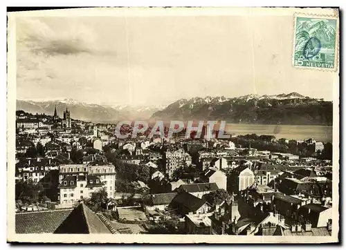 Cartes postales Lausanne Vue generale