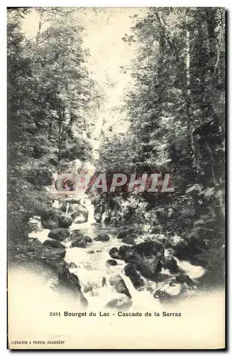 Ansichtskarte AK Bourget de lac Cascade de la Serraz