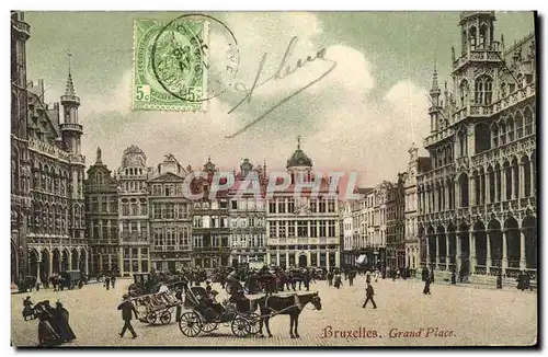 Cartes postales Bruxelles Grand Place