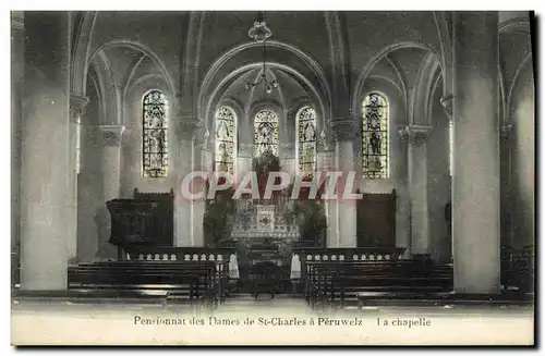Cartes postales Pensionnat Dames de St Charles a Peruwelz La Chapelle