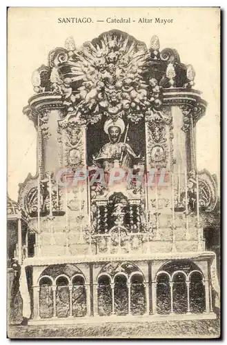 Cartes postales Santiago Catedral Altar Mayor