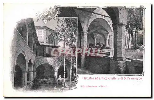 Cartes postales Chiostro ed antico cimitero di S Francesco