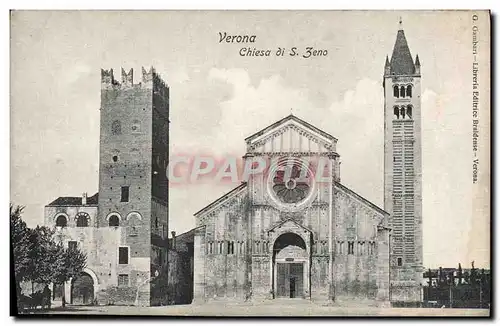 Cartes postales Verona Chiesa di S Zeno