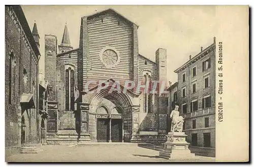 Cartes postales Verona Chiesa di S Anastasia