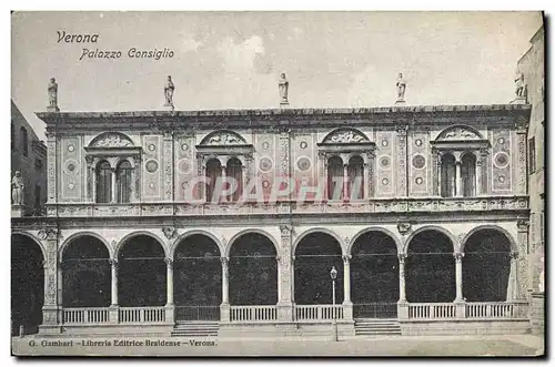 Cartes postales Verona Palazzo Consiglio
