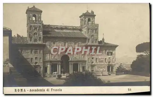 Cartes postales Roma Accademia de Francia