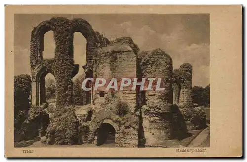 Cartes postales Trier Kaiserpalast