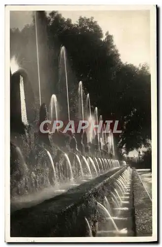 Cartes postales Tivoli Villa d Este Viale delle cento fontane