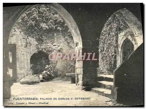 Cartes postales Fuenterrab�a Palacio De Carlos V