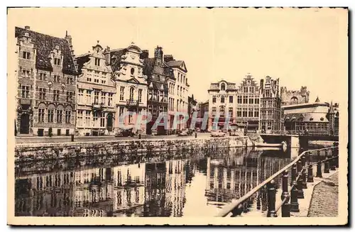 Ansichtskarte AK Gand Quai aux Bles