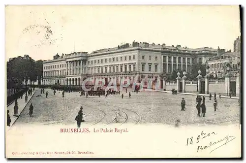 Cartes postales Bruxelles Le Palais Royal