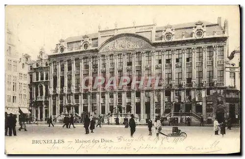 Cartes postales Bruxelles Maison des Ducs