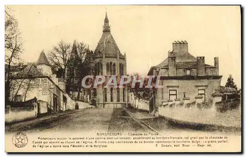 Cartes postales Bonsecours Chaussee de Conde