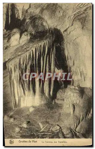 Ansichtskarte AK Grottes de Han Le Tonneau des Dana�des