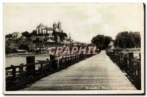 Cartes postales Breisach a Rhein mit Schifisbrucke