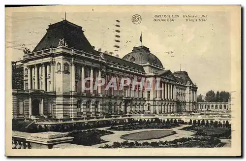 Cartes postales Bruxelles Palais du Roi