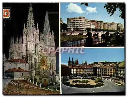 Cartes postales moderne Burgos La Cathedaral