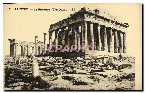 Cartes postales Athens Le Parthenon