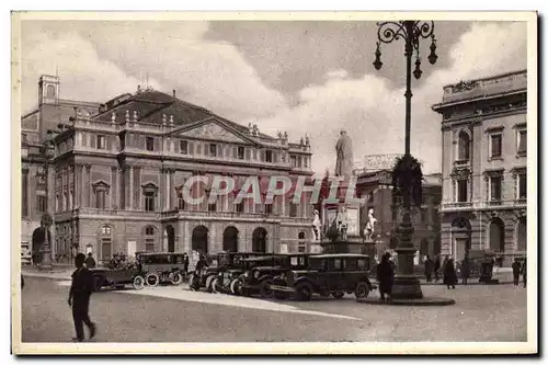 Cartes postales Milano Piazza della Scala