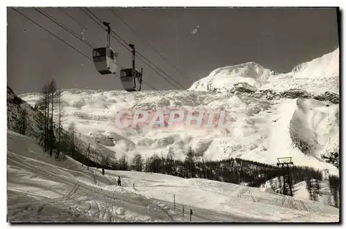 Cartes postales Luftseilbahn Saas Fee Spielboden