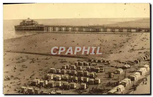 Cartes postales Blankenberghe La Plage et le Pier