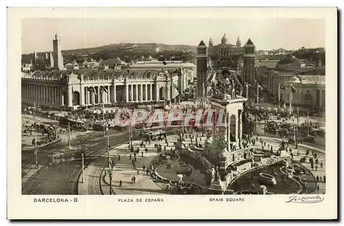 Cartes postales Barcelona Plaza de Espana