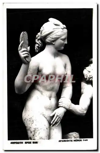 Ansichtskarte AK Aphrodite Eros Pan Grece