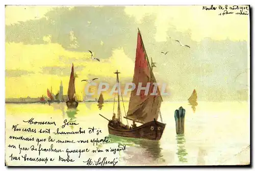 Cartes postales Bateau Marine