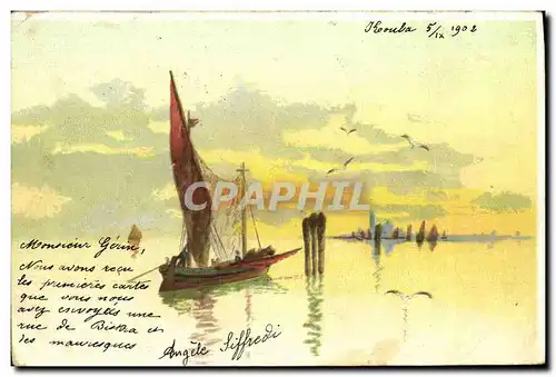 Cartes postales Bateau de peche