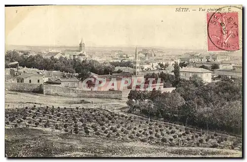 Cartes postales Setif Vue Generale