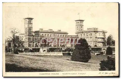 Cartes postales Osborne House North East Front