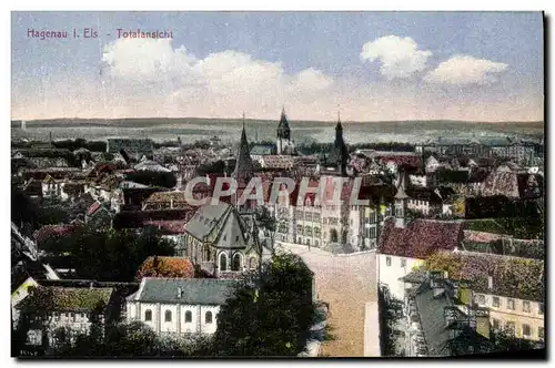 Cartes postales Hagenau Totalansicht