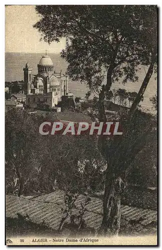 Cartes postales Alger Notre Dame d Afrique