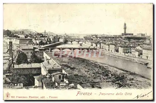 Cartes postales Firenze Panorama della Citta