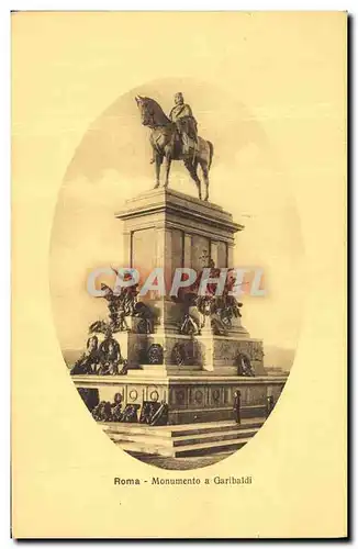 Ansichtskarte AK Roma Monumento a Garibaldi