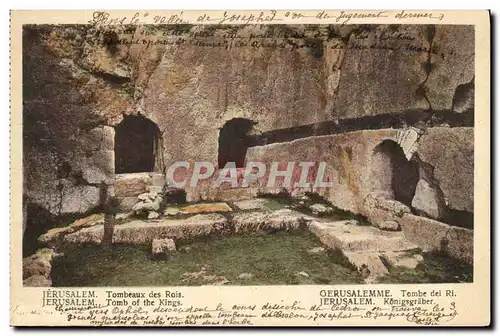 Cartes postales Jerusalem Tombeaux des Rois