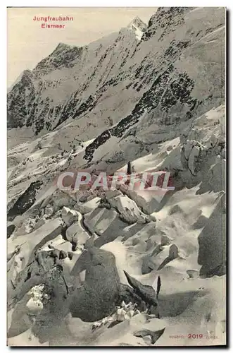 Cartes postales Jungfraubahn Eismeer