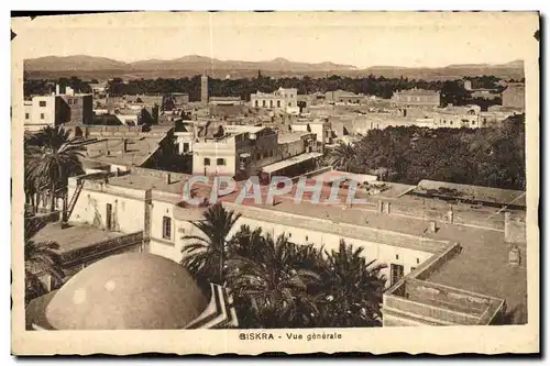 Cartes postales Biskra Vue Generale