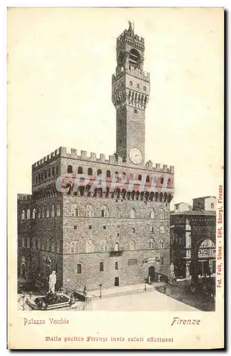 Cartes postales Firenze Palazzo Vecchio