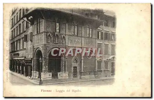 Cartes postales Firenze Loggia del Bigallo