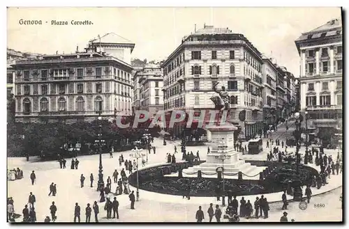 Cartes postales Genova Piazza Corvetto