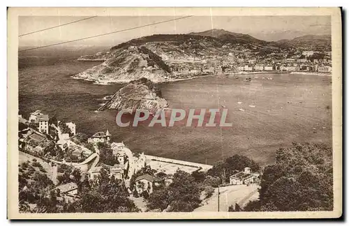 Cartes postales San Sebastian Vista desde el Monte Igueldo