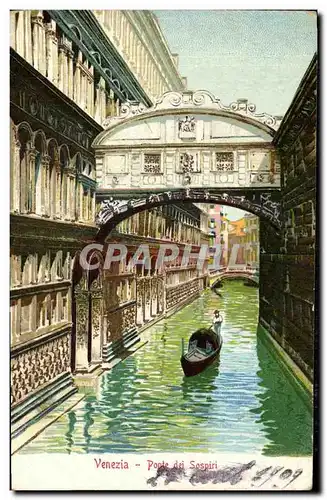 Cartes postales Venezia Ponte dei Sospiri