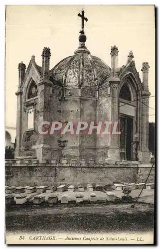 Ansichtskarte AK Carthage Ancienne Chapelle de Saint Louis