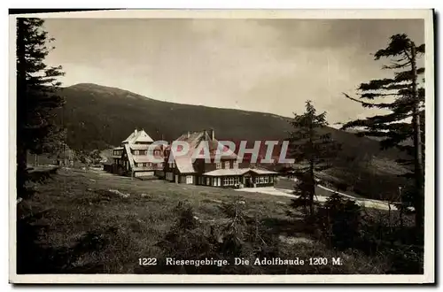 Cartes postales Riesengebirge Die Adolfbaude Pologne