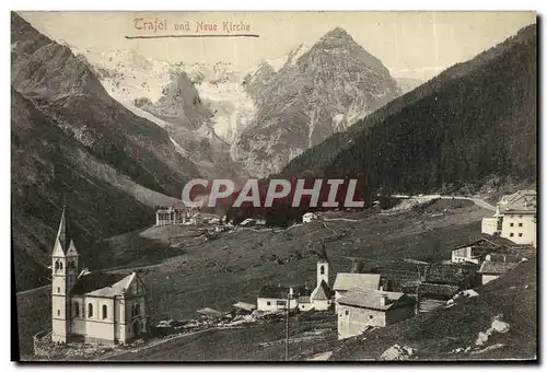 Cartes postales Trafoi und Neue Kirche