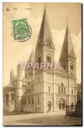 Cartes postales Spa L eglise