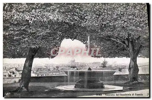 Cartes postales Roma Panorama Dall Accademia di Francia