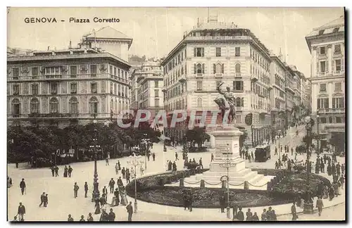 Cartes postales Genova Piazza Corvetto
