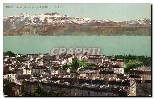 Cartes postales Lausanne Ouchy et la Dent d Oche